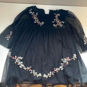 Kids black Zara dress